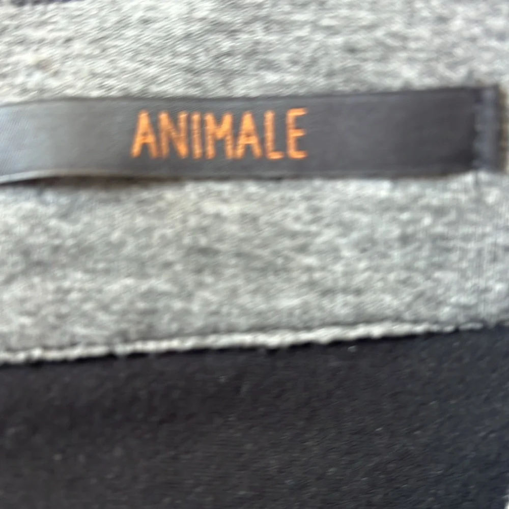Animale Gray Split Y2K Punk Gothic Mini Skirt 4/6 - Picture 6 of 12